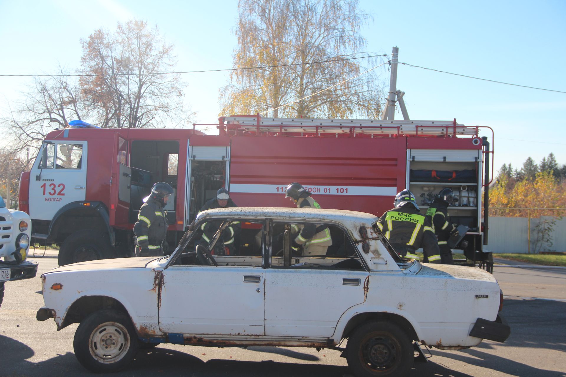 В Спасском районе прошли командно-штабные учения по ликвидации ЧС