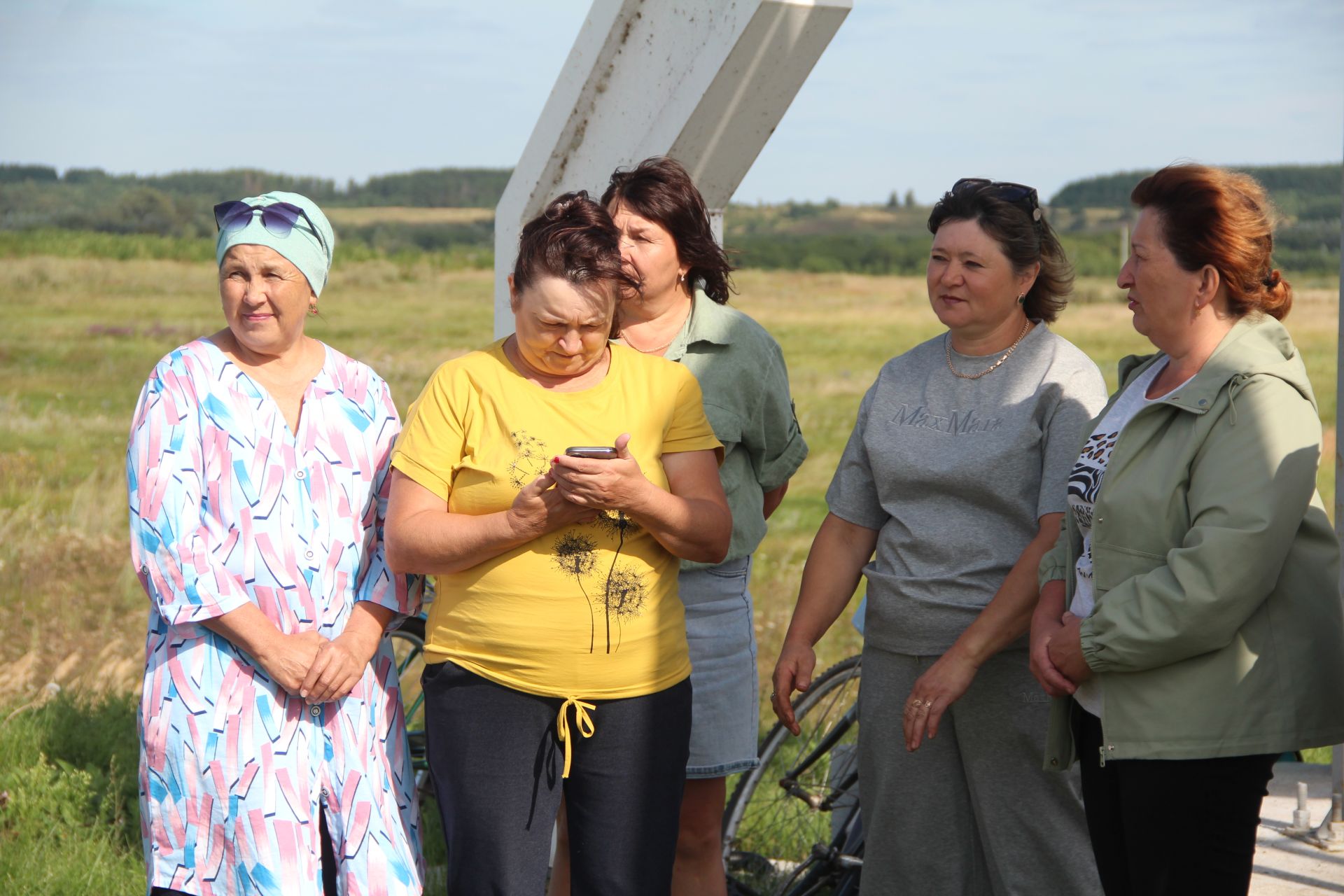 В Спасском районе встретили участников велоэстафеты «Болгар радиосы»