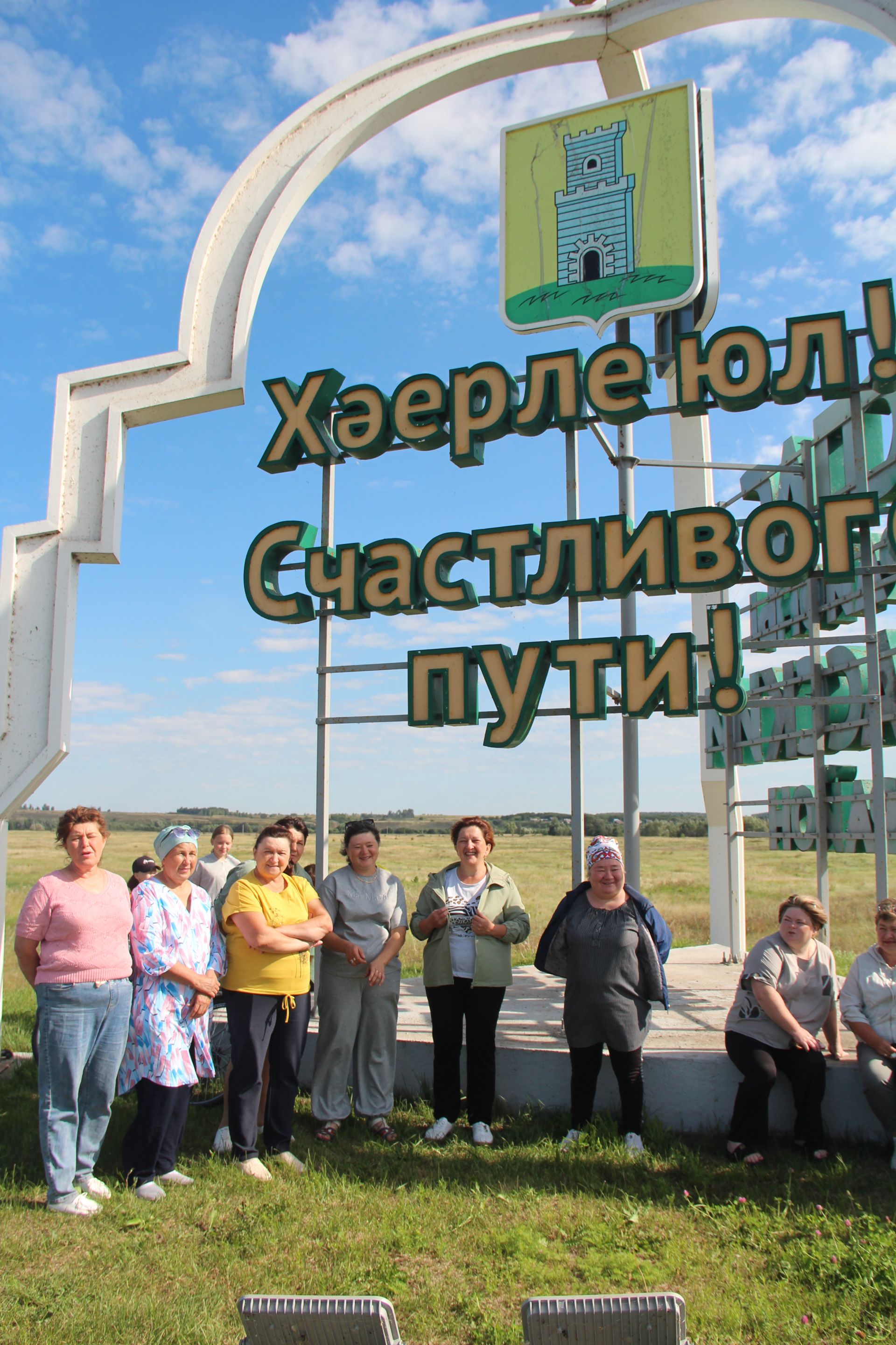 В Спасском районе встретили участников велоэстафеты «Болгар радиосы»