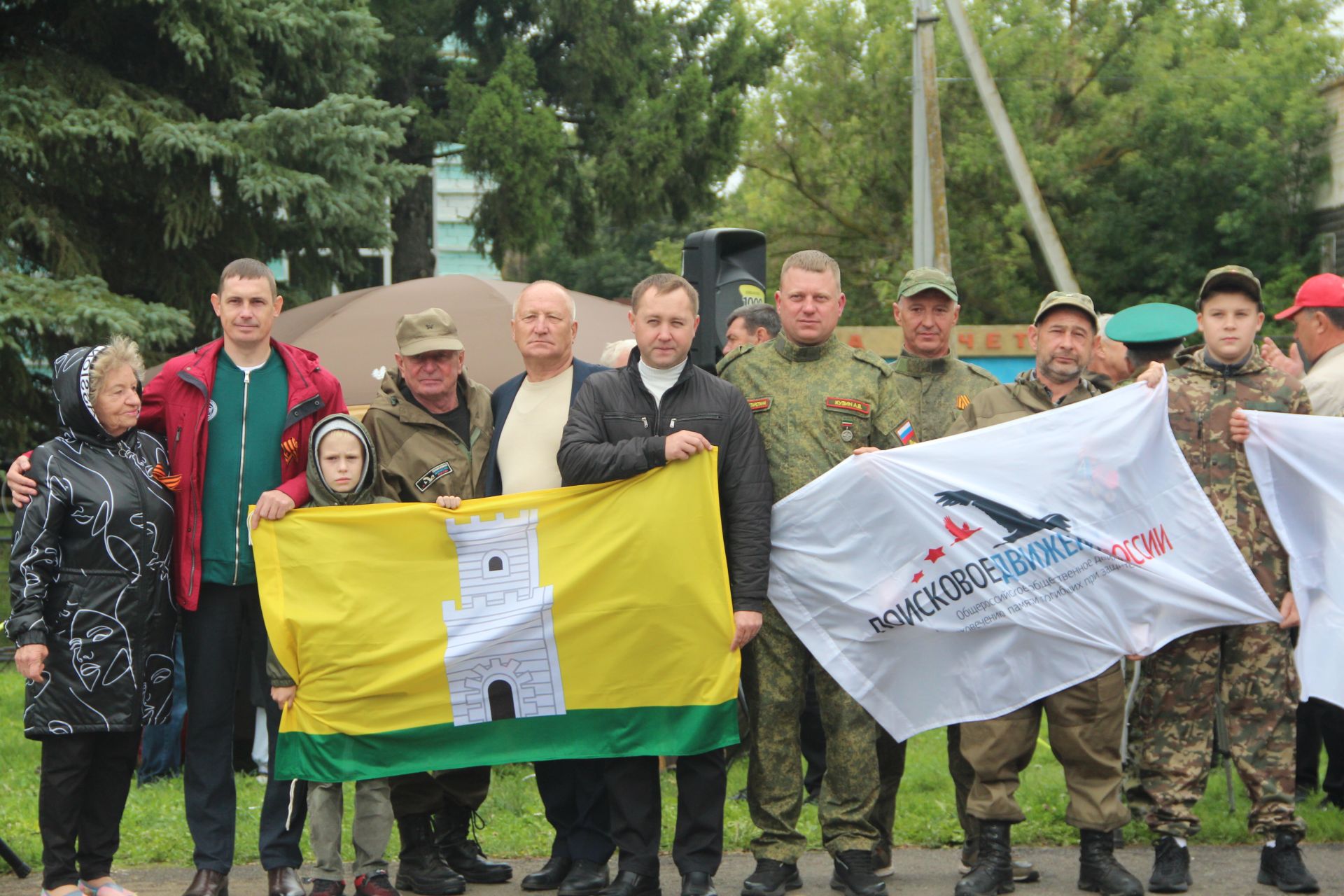 В селе Никольское состоялось открытие фестиваля поисковой и военно-патриотической песни "Река Бездна-2026"