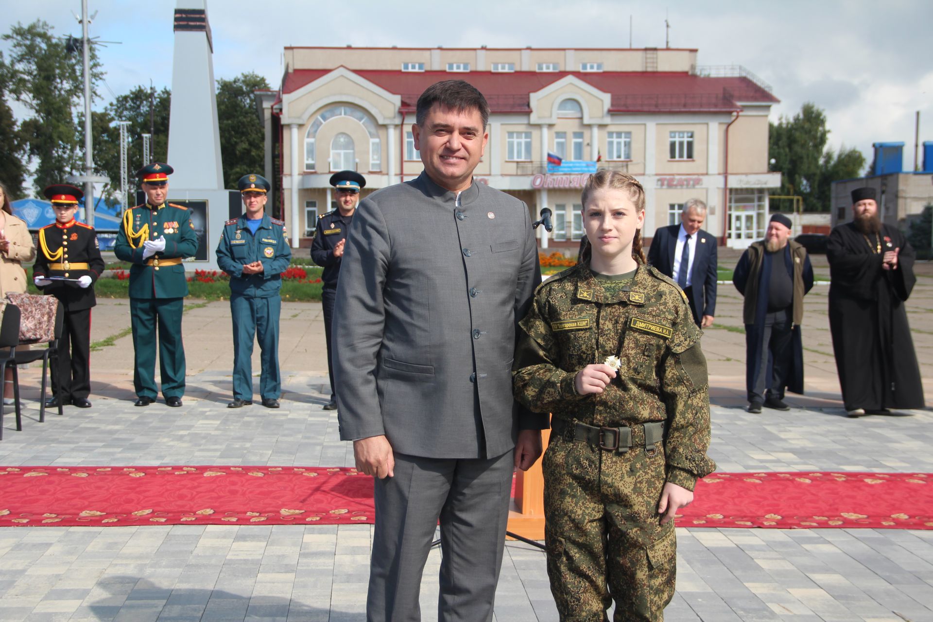 Спасские кадеты дали клятву Родине