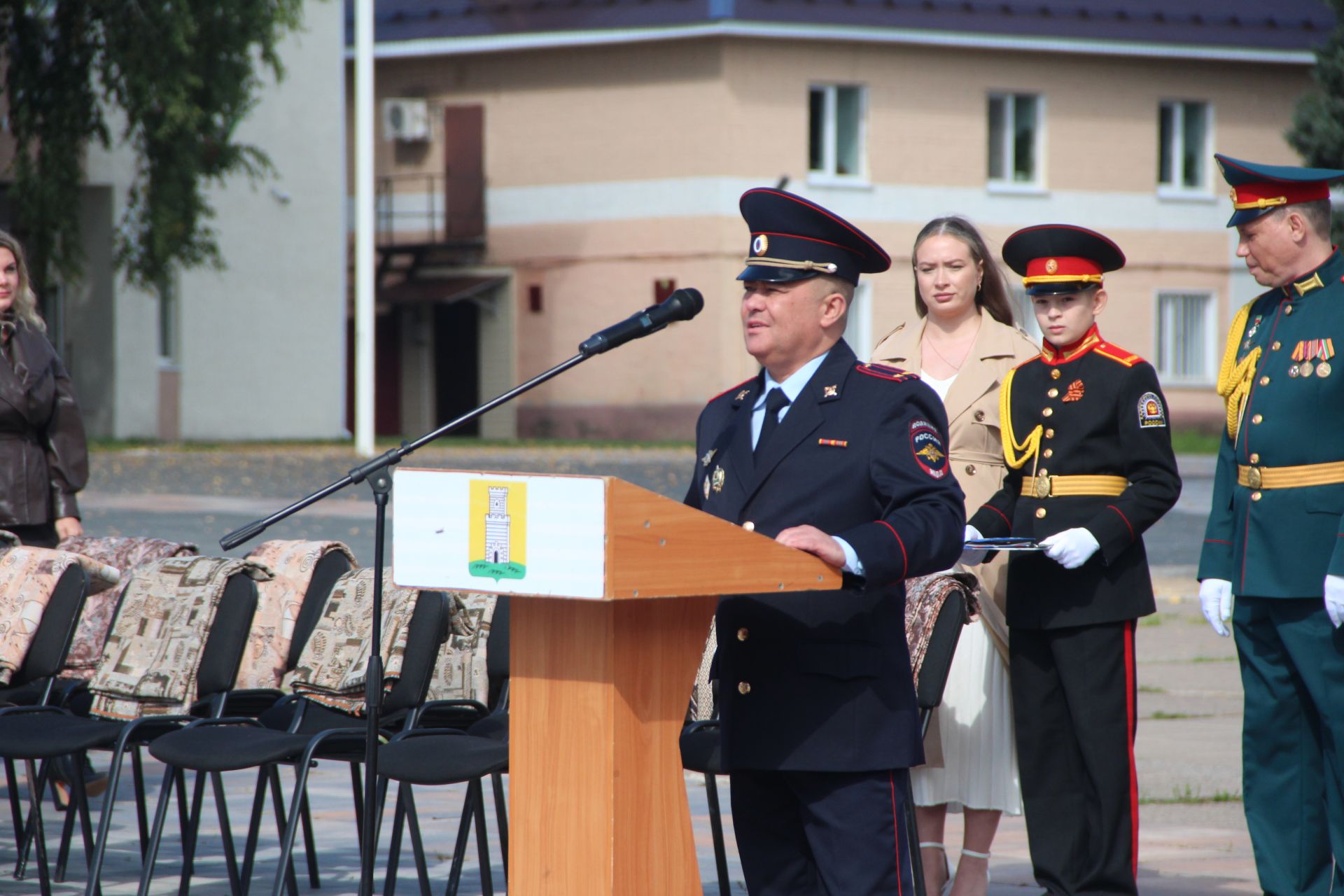 Спасские кадеты дали клятву Родине