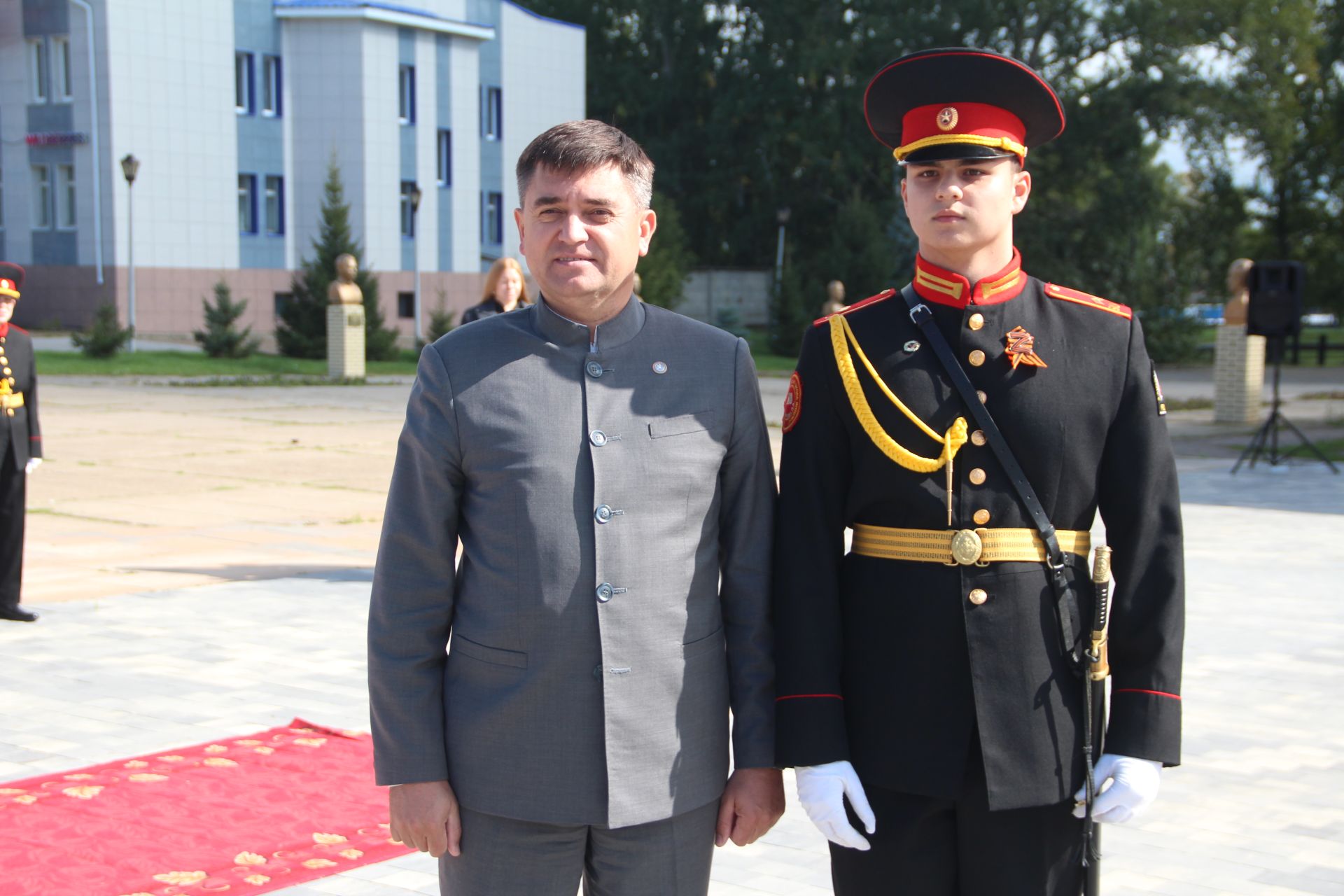 Спасские кадеты дали клятву Родине