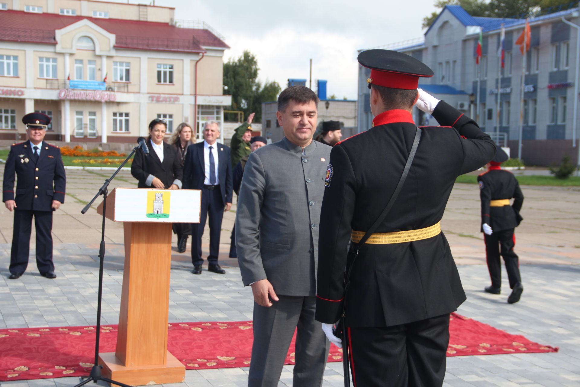 Спасские кадеты дали клятву Родине