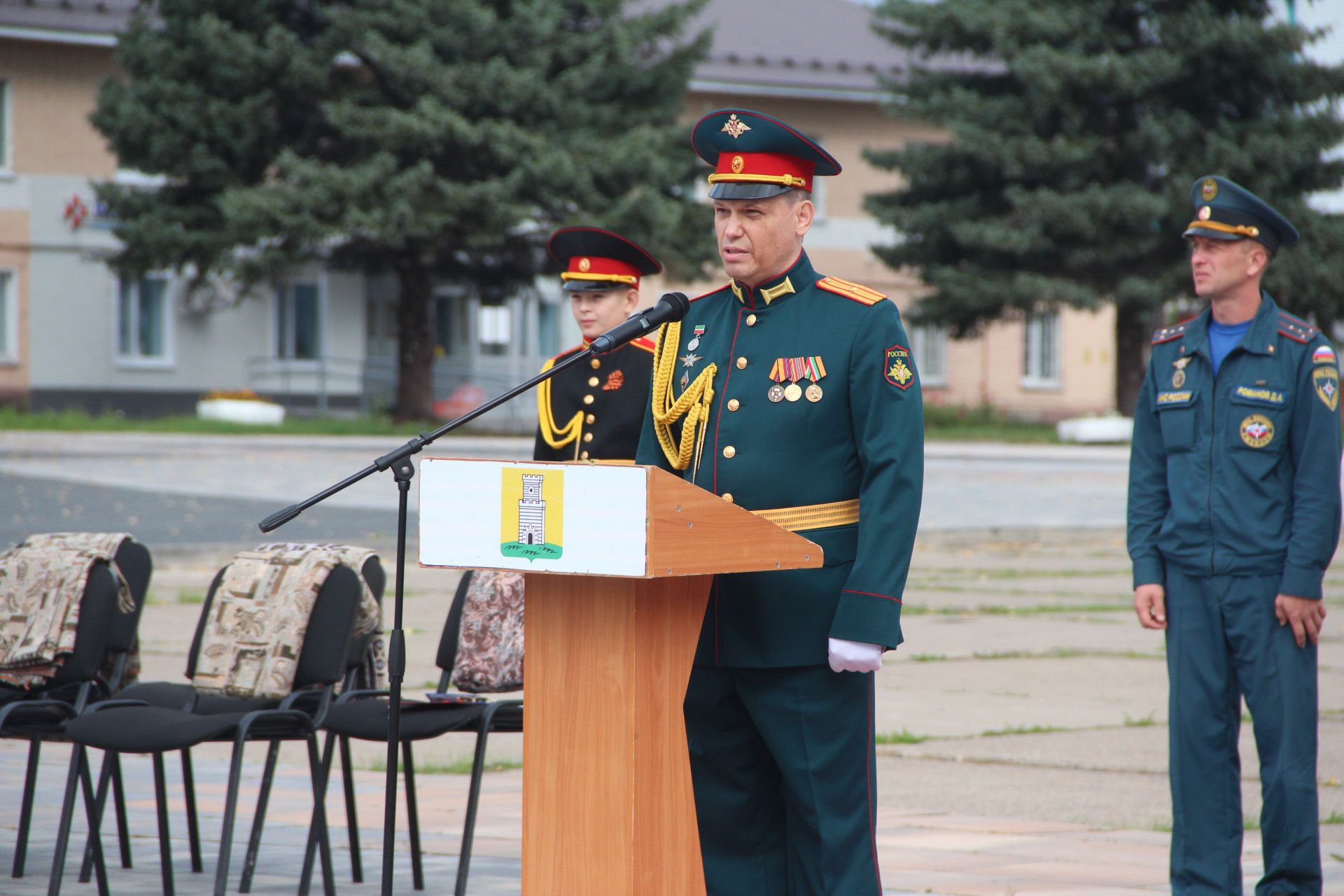 Спасские кадеты дали клятву Родине