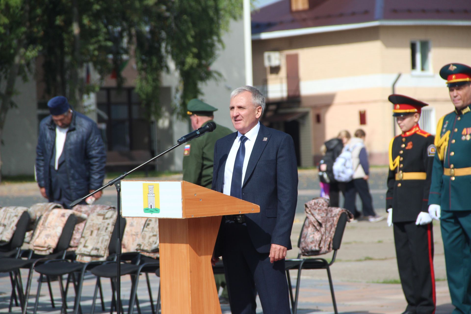 Спасские кадеты дали клятву Родине