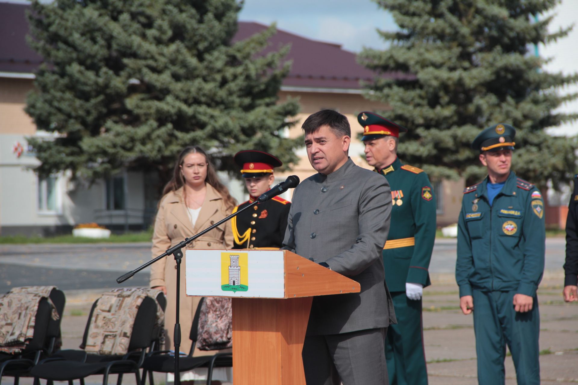 Спасские кадеты дали клятву Родине