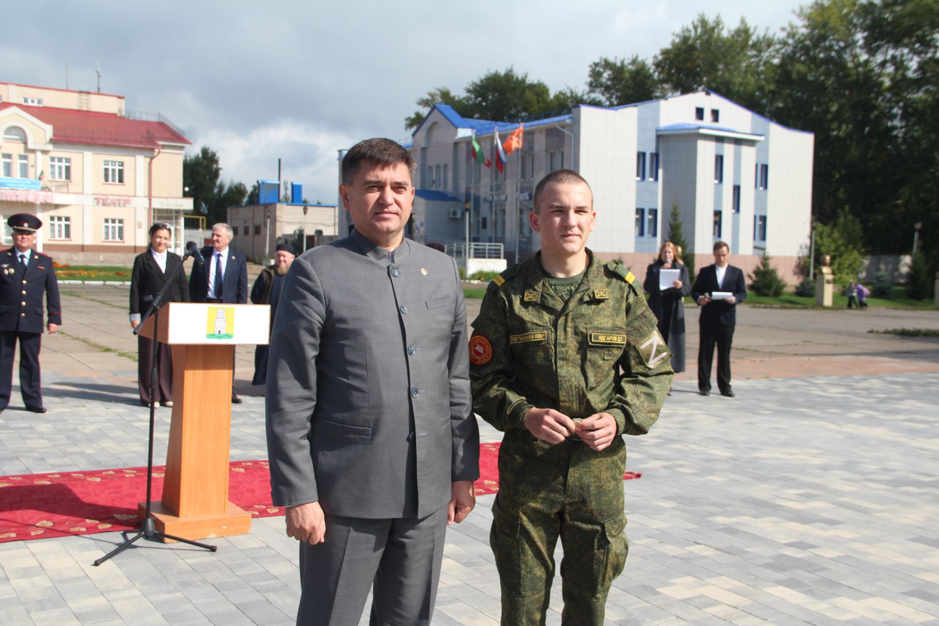 Спасские кадеты дали клятву Родине