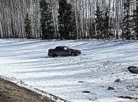 Легковую машину выкинуло в кювет в Спасском районе