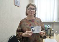Людмила Рыбакова награждена золотым знаком отличия ГТО