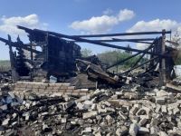 В Спасском районе сгорели баня и жилой дом