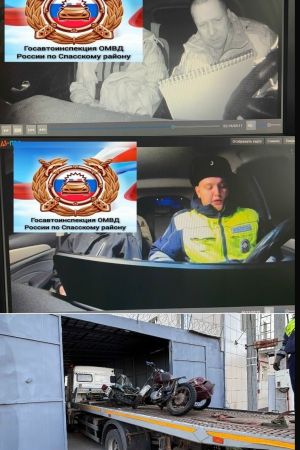 Юноша и подросток пострадали при столкновении мотоциклов в Спасском районе