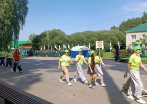 Команда Спасского района приняла участие на слёте школьных лесничеств в Кукморском районе