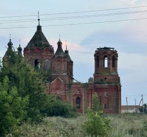 В селе Танкеевка Спасского района ураган повредил старинную церковь Троицы Живоначальной
