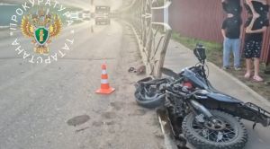 В Кукморском районе подростки на мотоцикле пострадали в ДТП