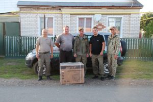 Охотники и сотрудники биоресурсов Спасского района отправили генератор бойцам в зону СВО