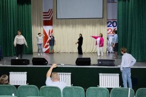 Преподаватель ГИТИСа проводит мастер-классы в Спасском РДК