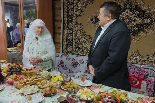 Галия Баязитова из Среднего Юрткуля отметила 90-летний юбилей