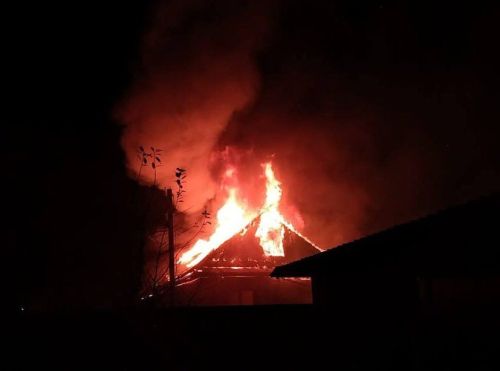 В Татарстане загорелась открывшаяся сегодня после реставрации мечеть