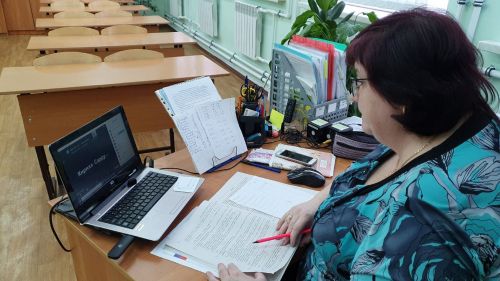 Сегодня у спасских школьников занятия прошли дистанционно