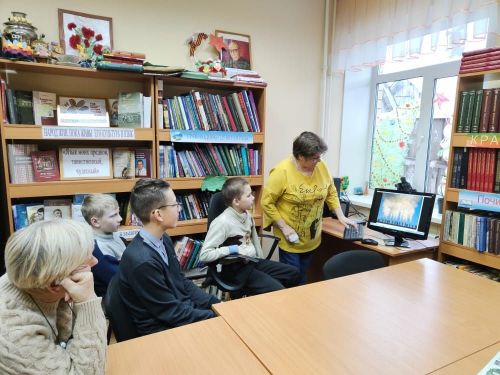 В Иж-Борискинской библиотеке проведён час защиты Земли