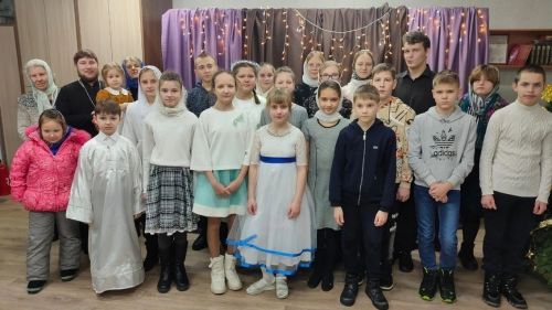 В Свято-Авраамиевском храме города Болгара состоялся детский Рождественский утренник