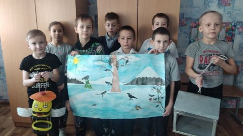 С учащимися Болгарской санаторной школы-интерната провели беседу «Птицам холодно зимой»