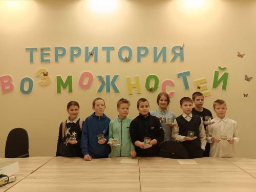 Творческую студию «Территория возможностей» посетили школьники Болгара