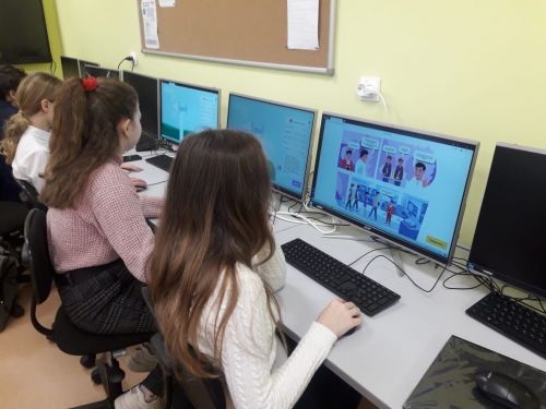 В Трёхозёрской школе прошёл «Урок цифры»