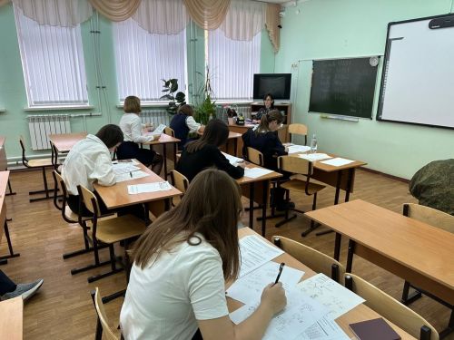 Одиннадцатиклассники ознакомились с процедурой проведения ЕГЭ