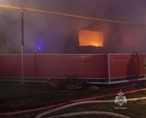На пожаре в Татарстане погиб 65-летний мужчина