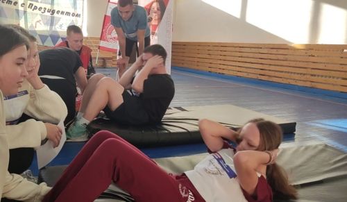 Активисты первичных организаций Движения Первых сдавали нормы ГТО