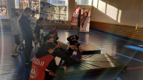 Активисты первичных организаций Движения Первых сдавали нормы ГТО