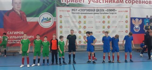В спортивной школе “Олимп” прошло первенство РТ по мини-футболу