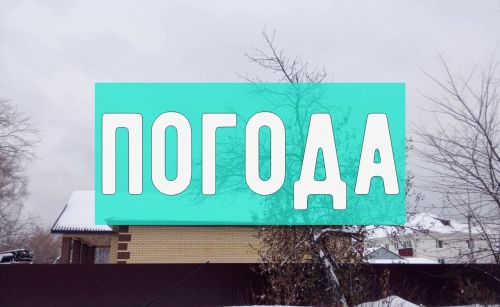 Погода на четверг 23 ноября