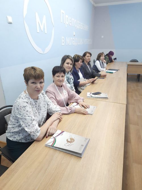 Спас районы педагоглары Беренче Республикакүләм Вәгыйзов укуларында катнашты