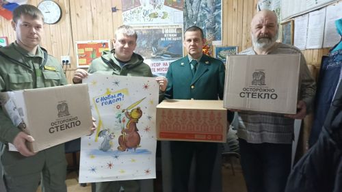 Заказник «Спасский» отправил новогодние подарки на СВО