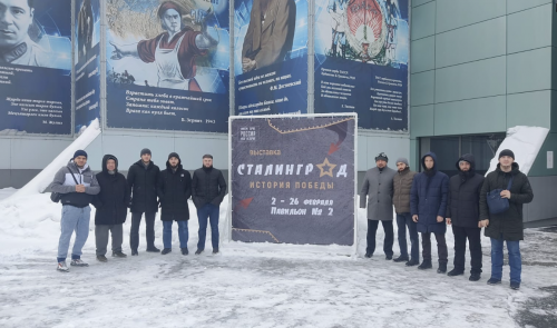 Магистры Болгарской исламской академии посетили экспозицию «Сталинград – история Победы»