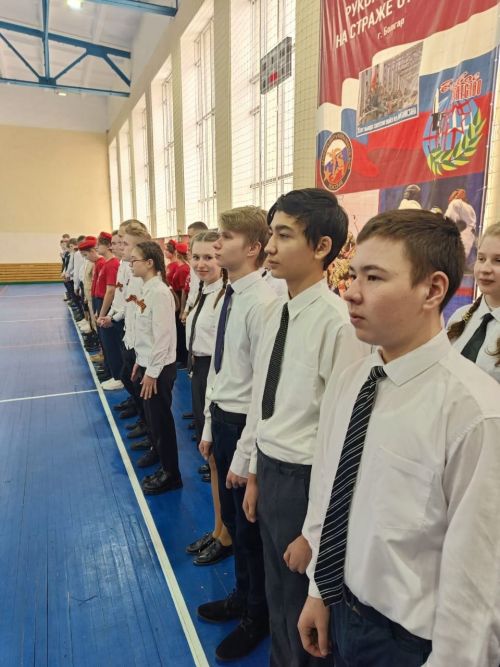 В Болгаре состоялся смотр строя и песни, посвященный Дню защитника Отечества