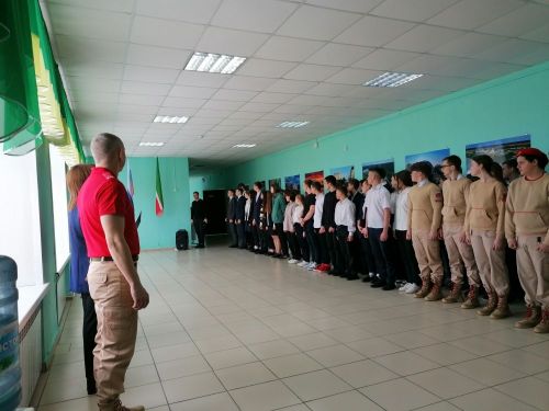 Юнармейскому отряду Болгарской средней школы №1 присвоено имя героя Советского Союза