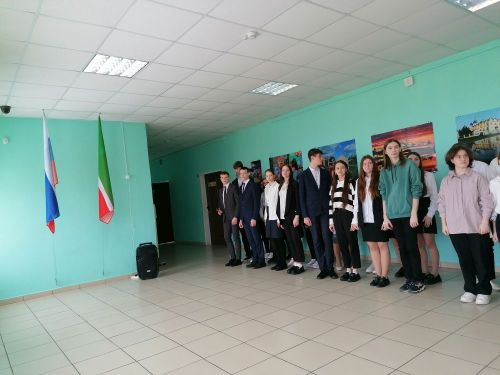 Юнармейскому отряду Болгарской средней школы №1 присвоено имя героя Советского Союза