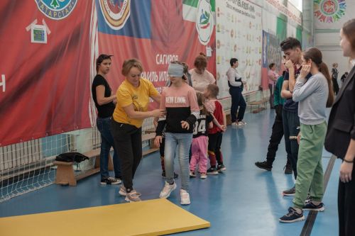 В спортивной школе «Олимп» состоялся физкультурно-спортивный праздник «Малые Параолимпийские игры»