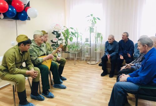 В Спасском доме-интернате провели концертную программу «Мы вместе!»