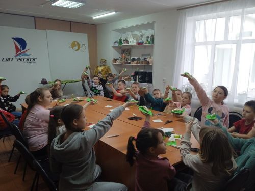 Дети пришкольного лагеря первой школы Болгара посетили «Регату»