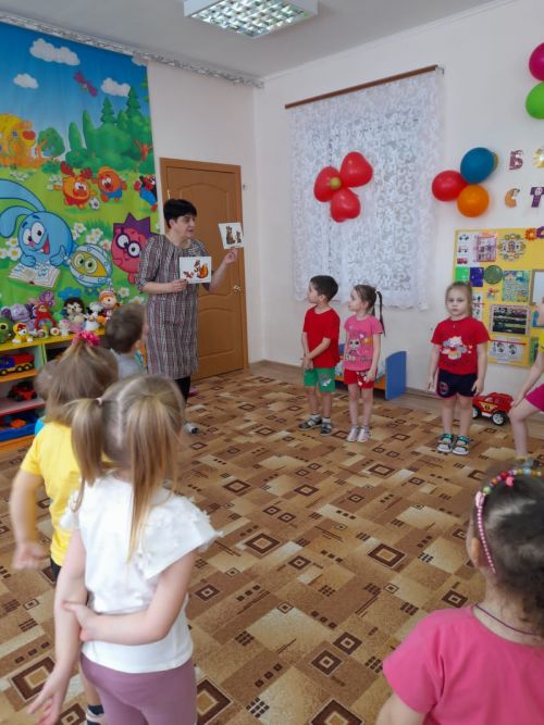 Сотрудник заказника «Спасский» провела для детей детского сада «Колосок» новое мероприятие «Животные нашего леса»