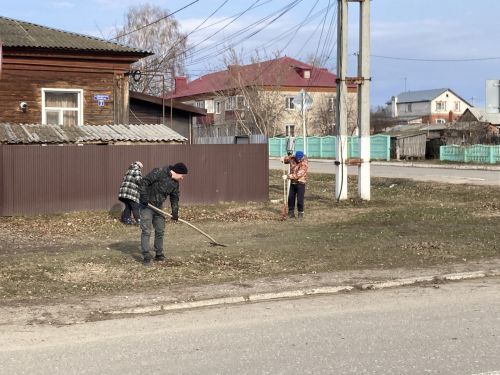Спассцы присоединились к весеннему субботнику