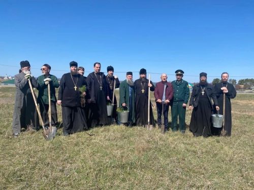 Представители духовенства Спасского района приняли участие в ежегодной акции «Сад памяти»