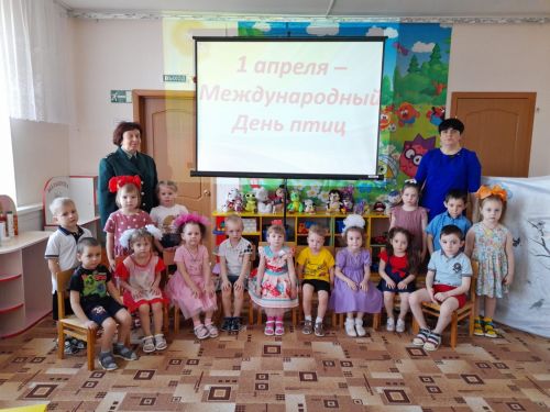 В детском саду «Колосок» провели экологическое мероприятие «Птицы – вестники весны»