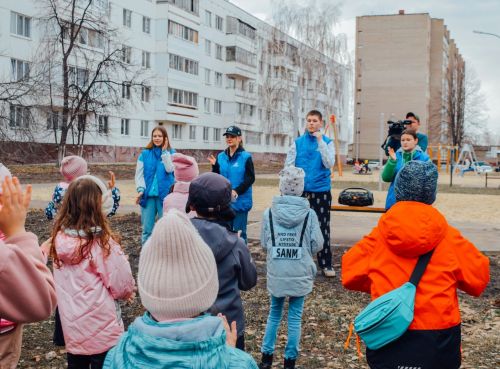 Проект «Лагерь моего двора» помог разнообразить весенние каникулы для более 200 детей