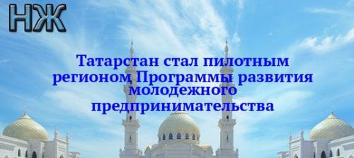 Татарстан стал пилотным регионом Программы развития молод`жного предпринимательства